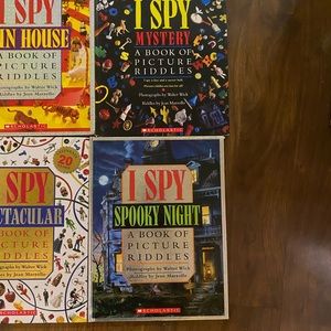 Set of 9 I Spy Books